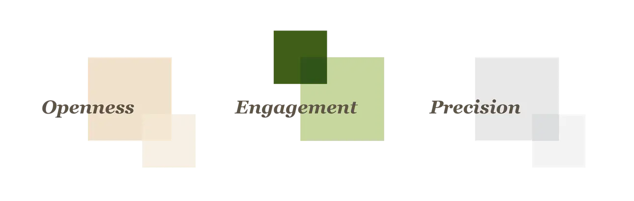 openness engagement precision